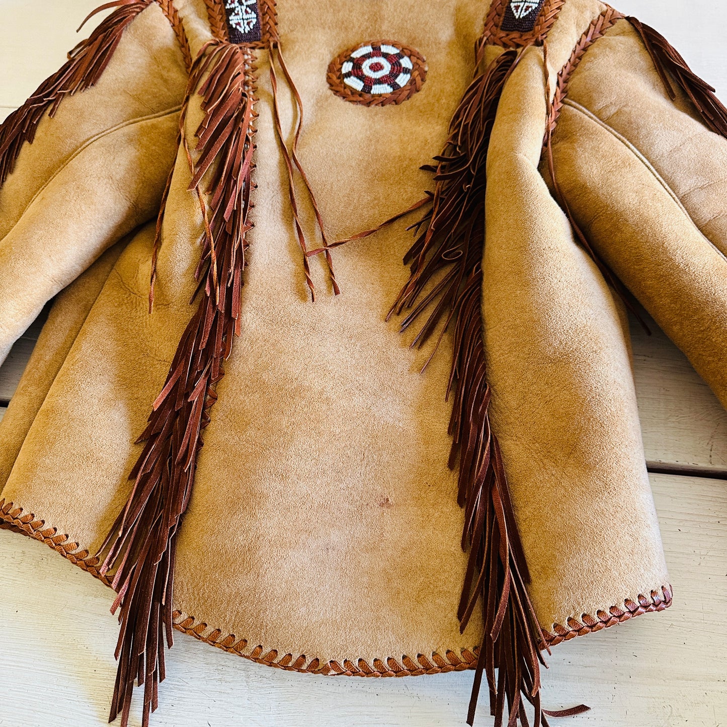 60'S VINTAGE ARTURO SHEEPSKIN JACKET // SIZE SMALL