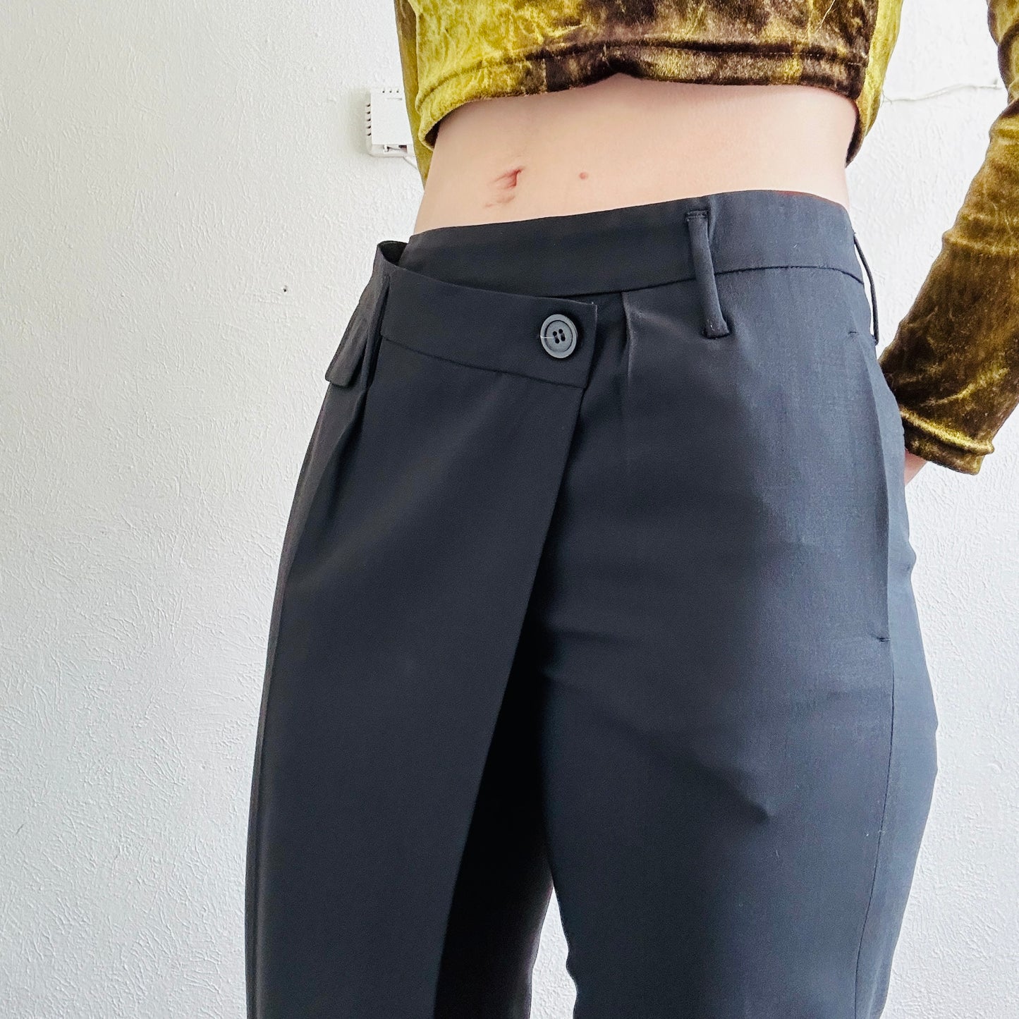 PEACHOO + KREJBERG WOOL PANTS // WAIST SIZE 26