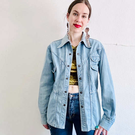 70’S VINTAGE JEAN JACKET // SIZE LARGE