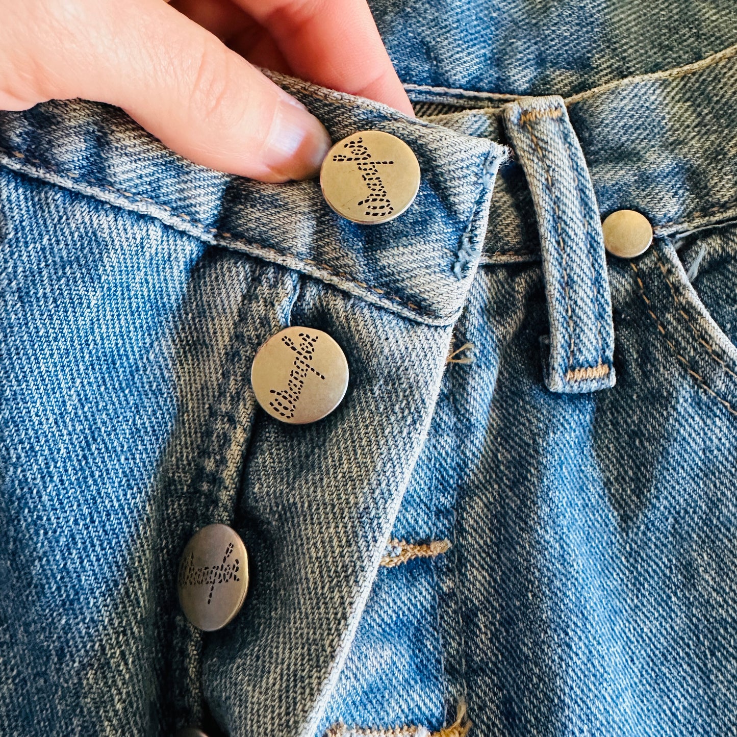 VINTAGE WRANGLER WESTERN JEANS // WAIST SIZE 26