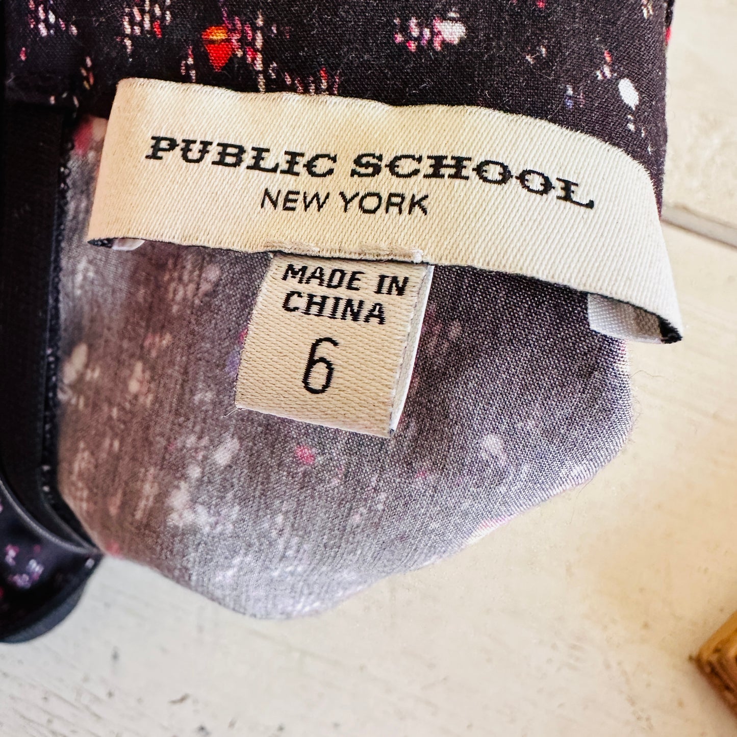 PUBLIC SCHOOL MOCK NECK TANK TOP // SIZE MEDIUM