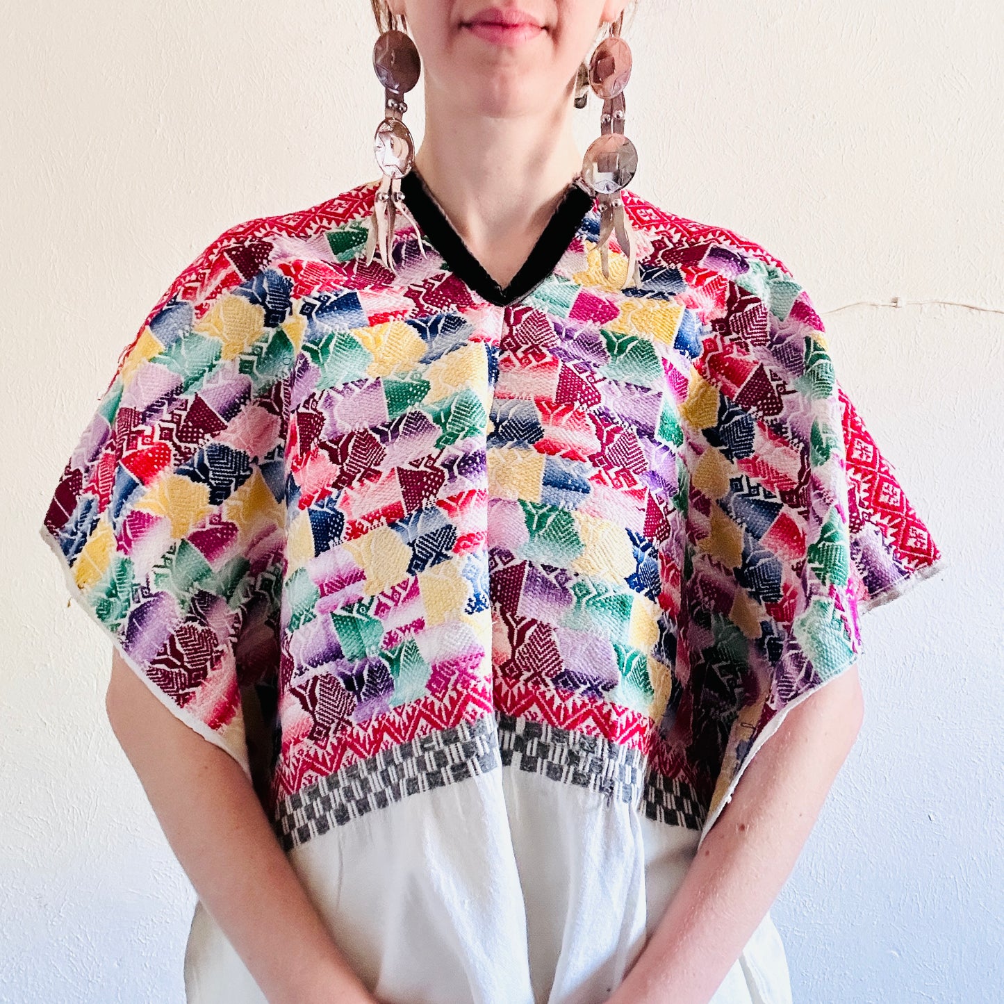 VINTAGE OAXACAN HUIPIL BLOUSE // ONE SIZE