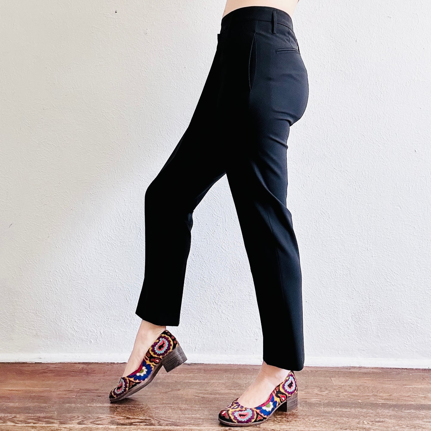 PEACHOO + KREJBERG WOOL PANTS // WAIST SIZE 26
