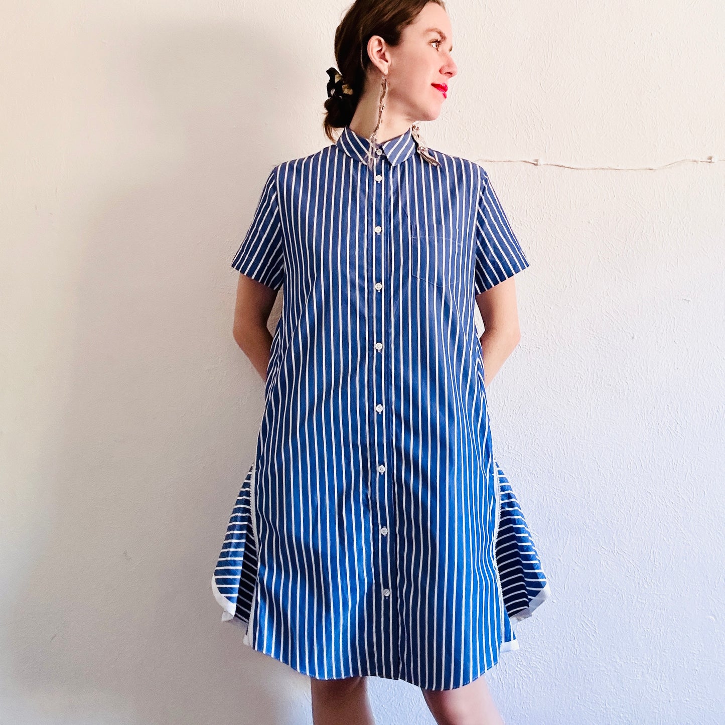 SACAI SHIRT DRESS // SIZE MEDIUM