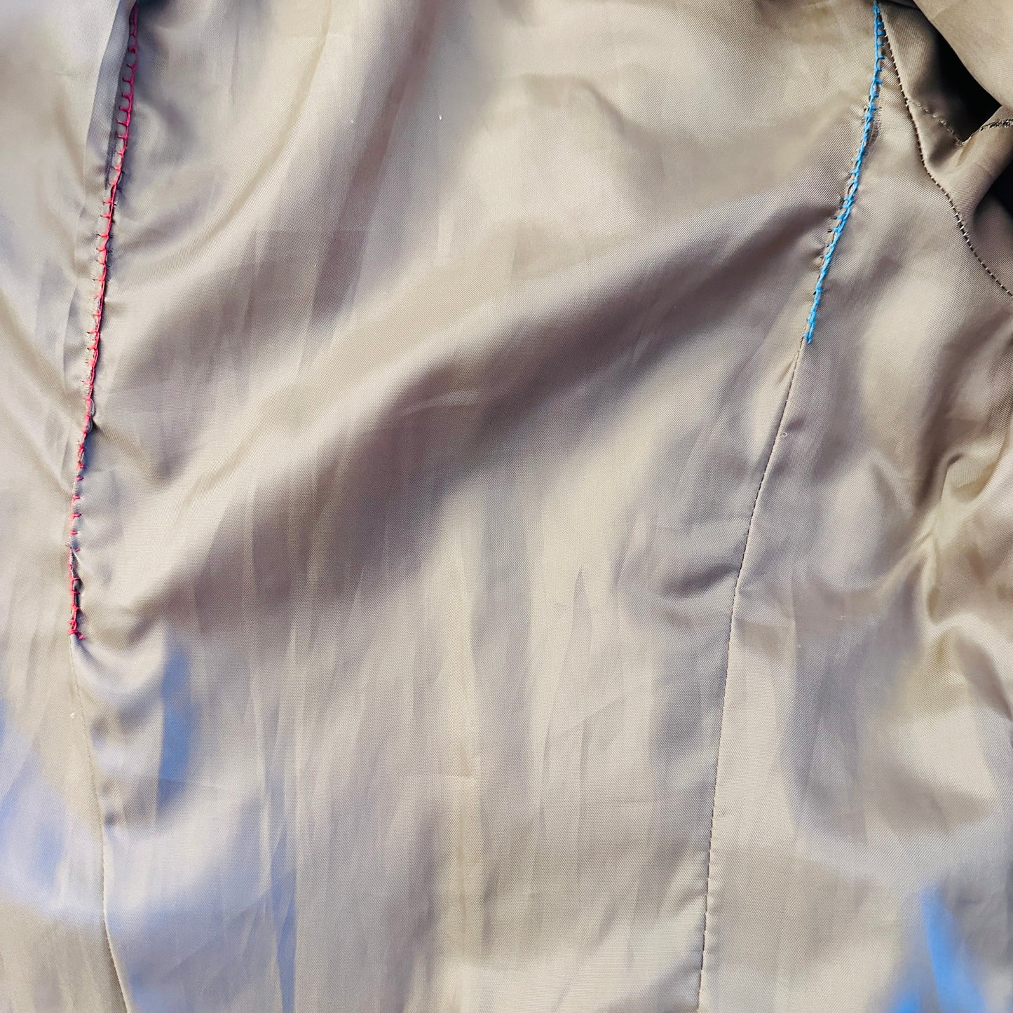 90'S VINTAGE WOOL TRENCH COAT JACKET // SIZE MEDIUM