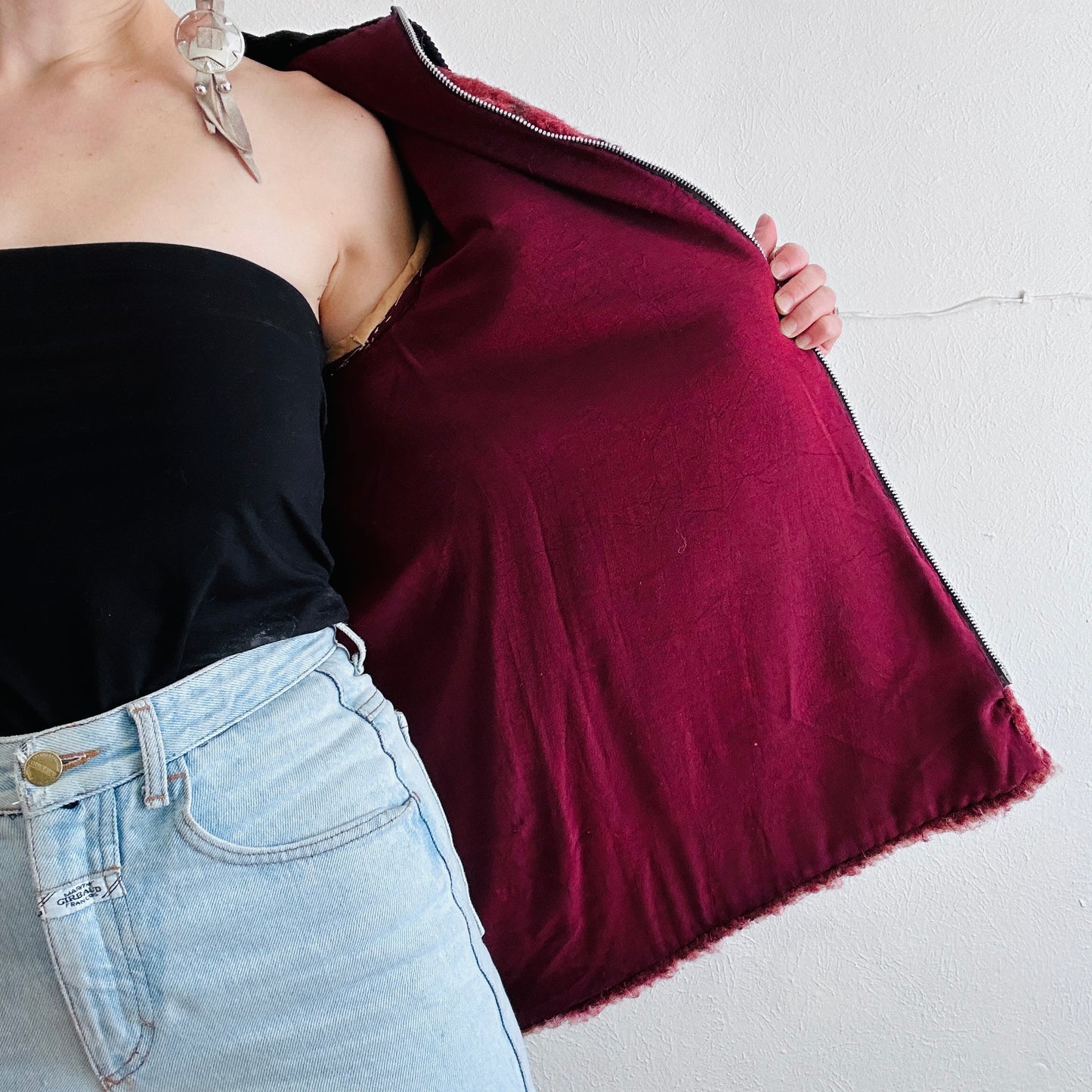 SDCV ORIGINAL NATIVE AMERICAN WOOL JACKET // SIZE SMALL