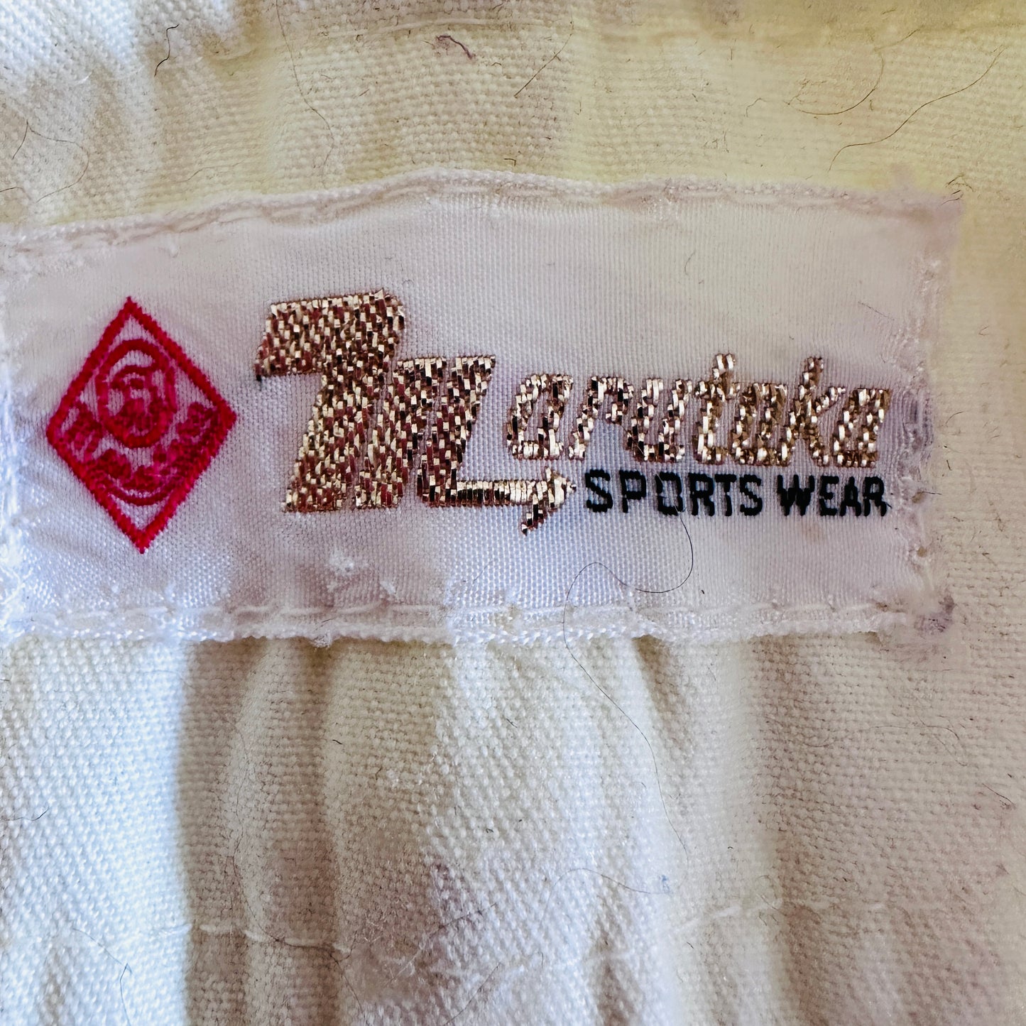 70S VINTAGE JAPANESE BASEBALL JERSEY TOP // SIZE MEDIUM
