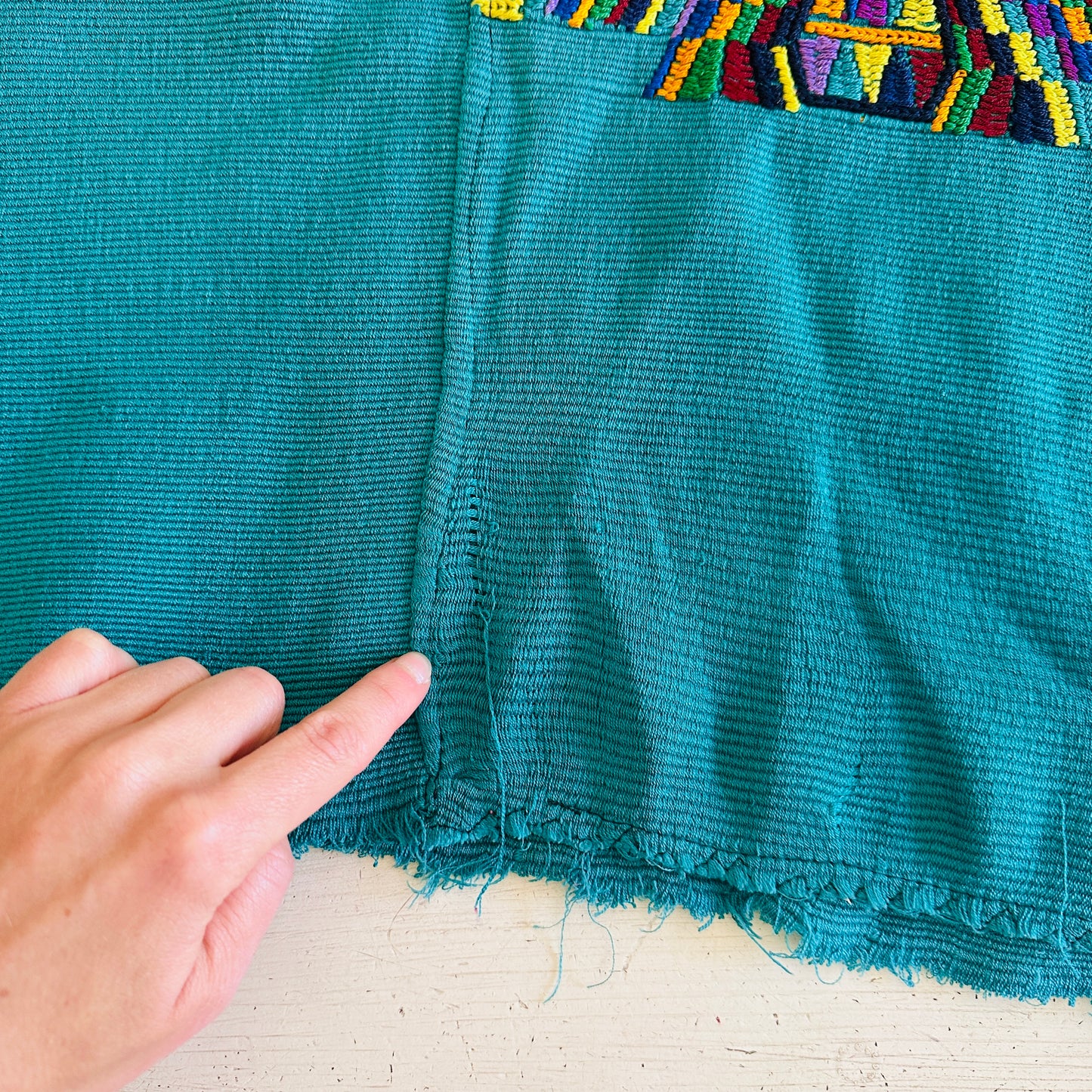 VINTAGE OAXACAN HUIPIL BLOUSE // ONE SIZE