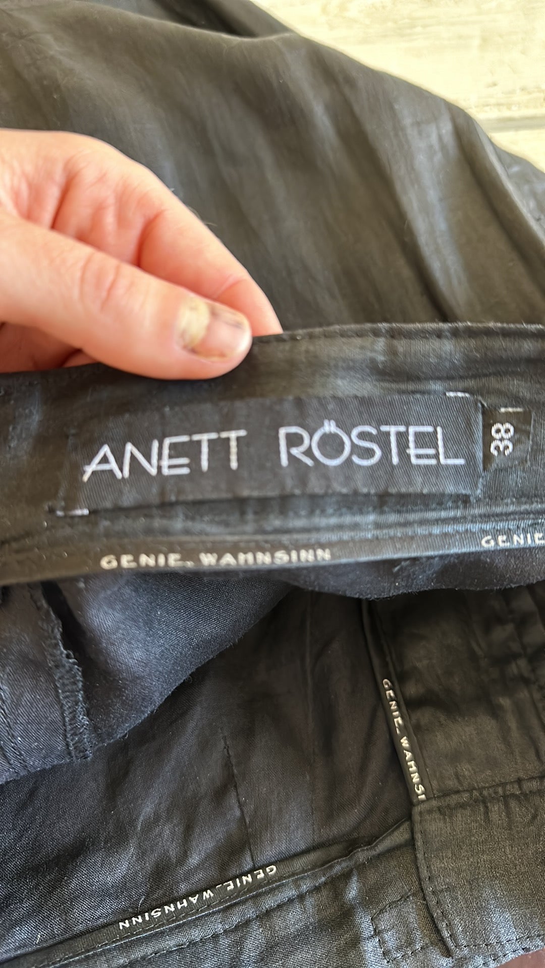 ANNET ROSTEL BAMBOO PANTS // WAIST SIZE 27