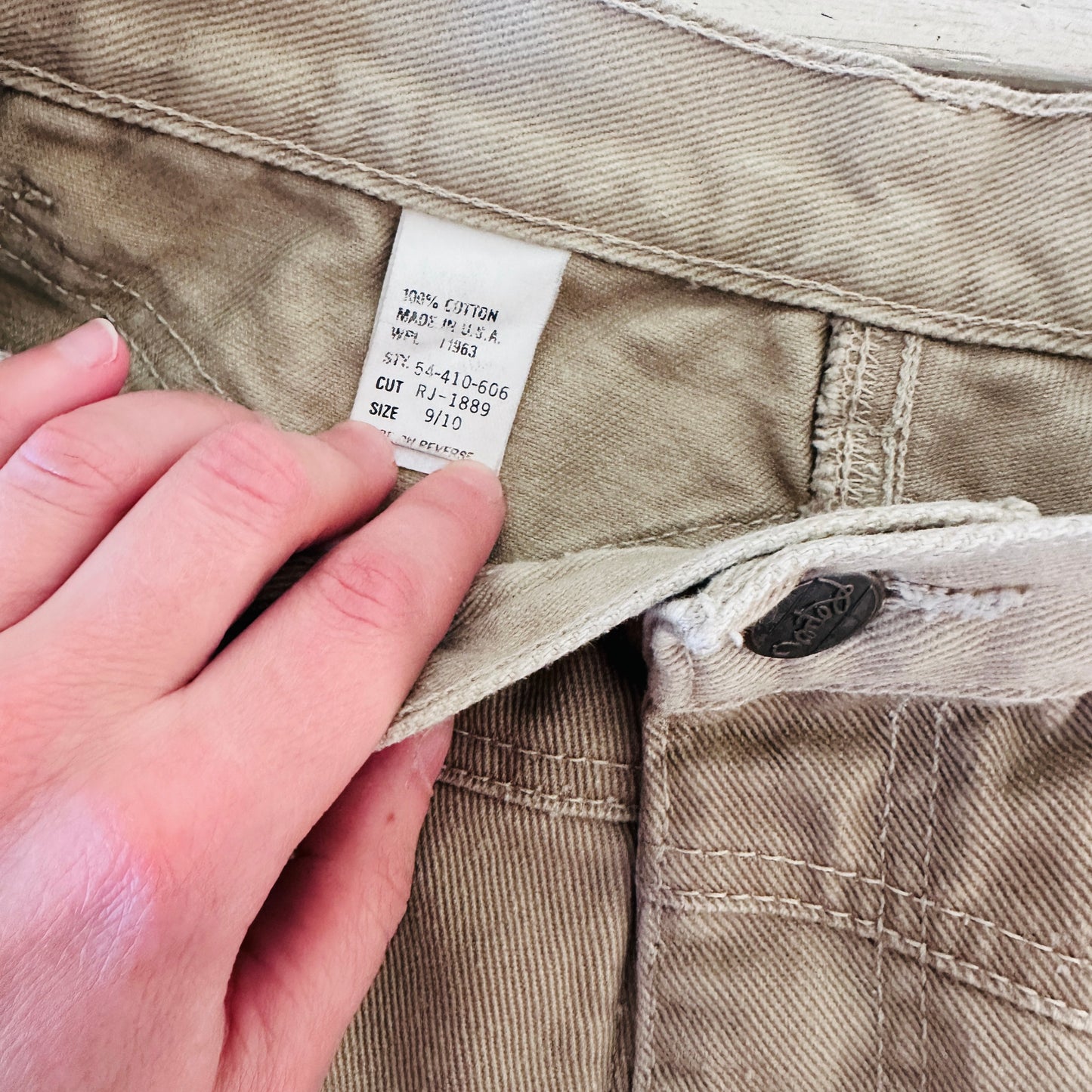 80'S VINTAGE ROPER BAREBACK JEANS // WAIST SIZE 27