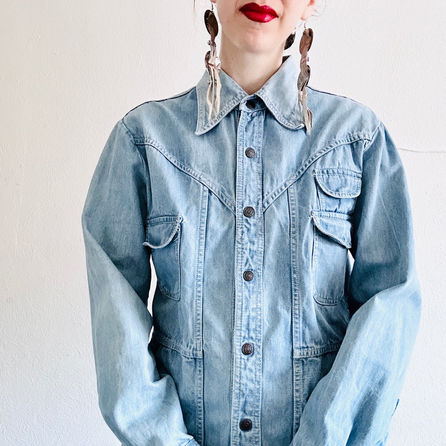 70’S VINTAGE JEAN JACKET // SIZE LARGE