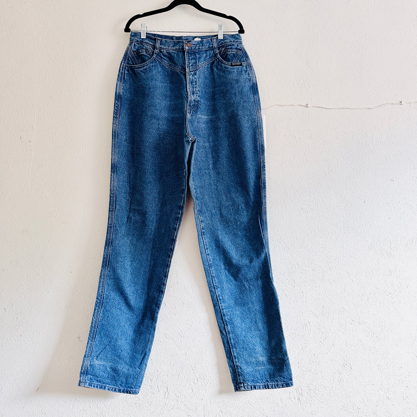80'S VINTAGE ROCKIES BAREBACK JEANS // WAIST SIZE 31
