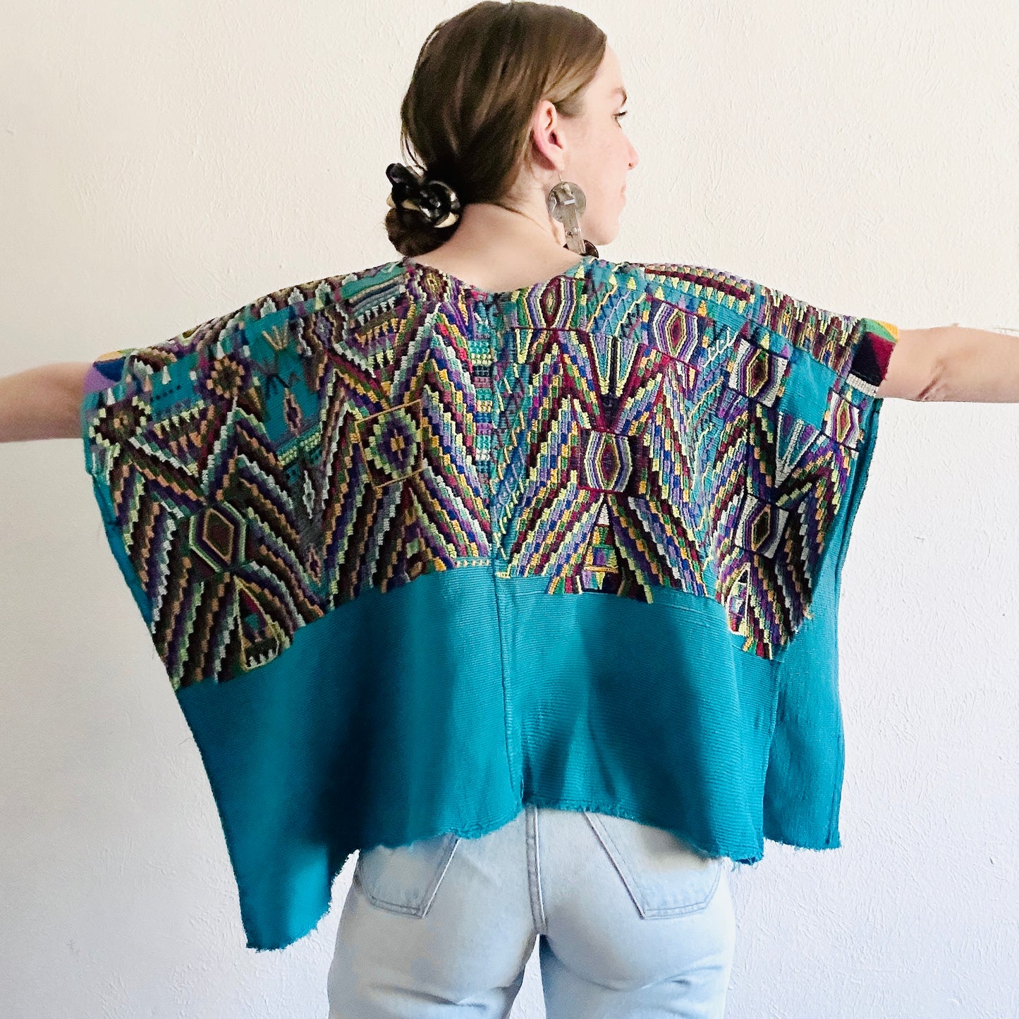 VINTAGE OAXACAN HUIPIL BLOUSE // ONE SIZE
