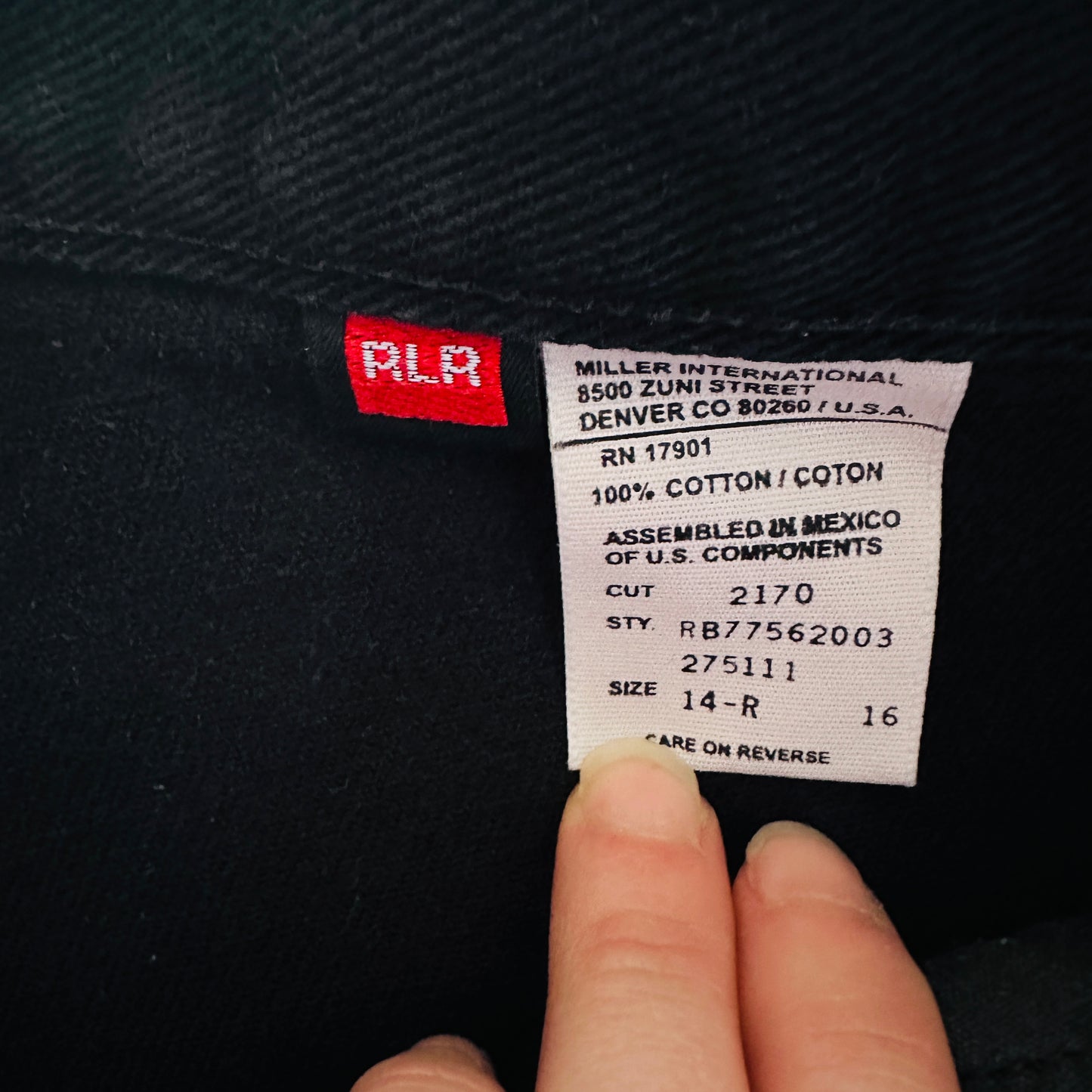 90’S VINTAGE ROCKIES BLACK JEANS // WAIST SIZE 29
