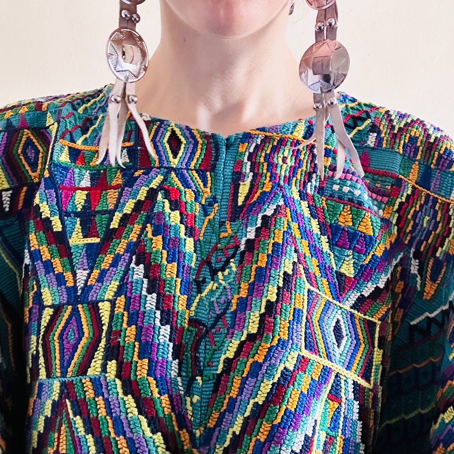 VINTAGE OAXACAN HUIPIL BLOUSE // ONE SIZE