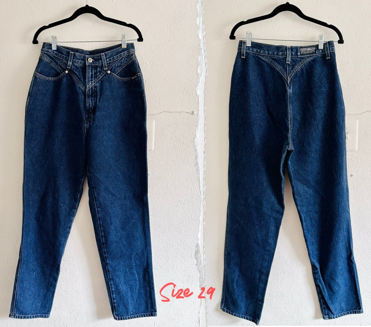 90'S VINTAGE ROCKIES BAREBACK JEANS // WAIST SIZE 30