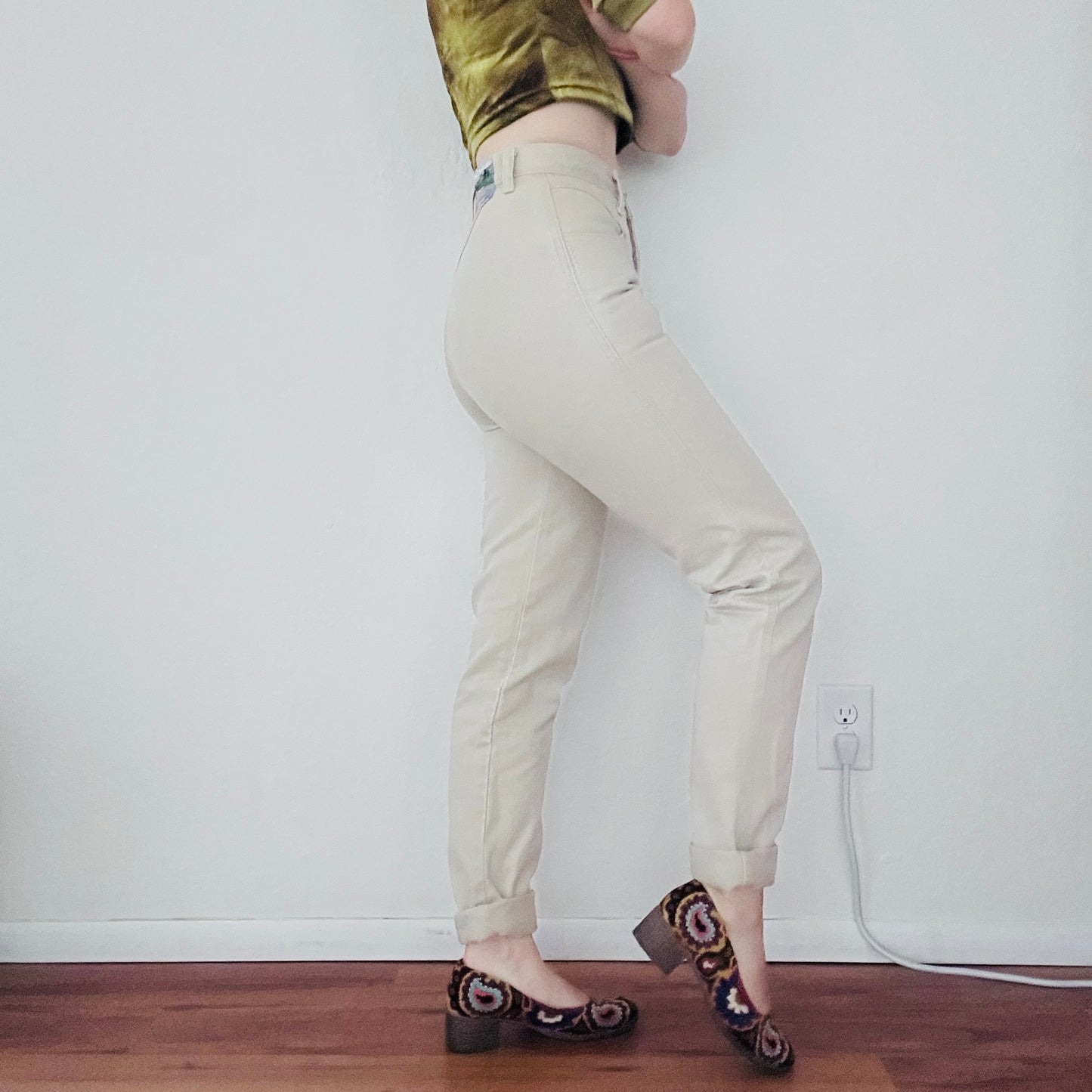 80'S VINTAGE ROCKIES WESTERN BAREBACK JEANS // WAIST SIZE 25