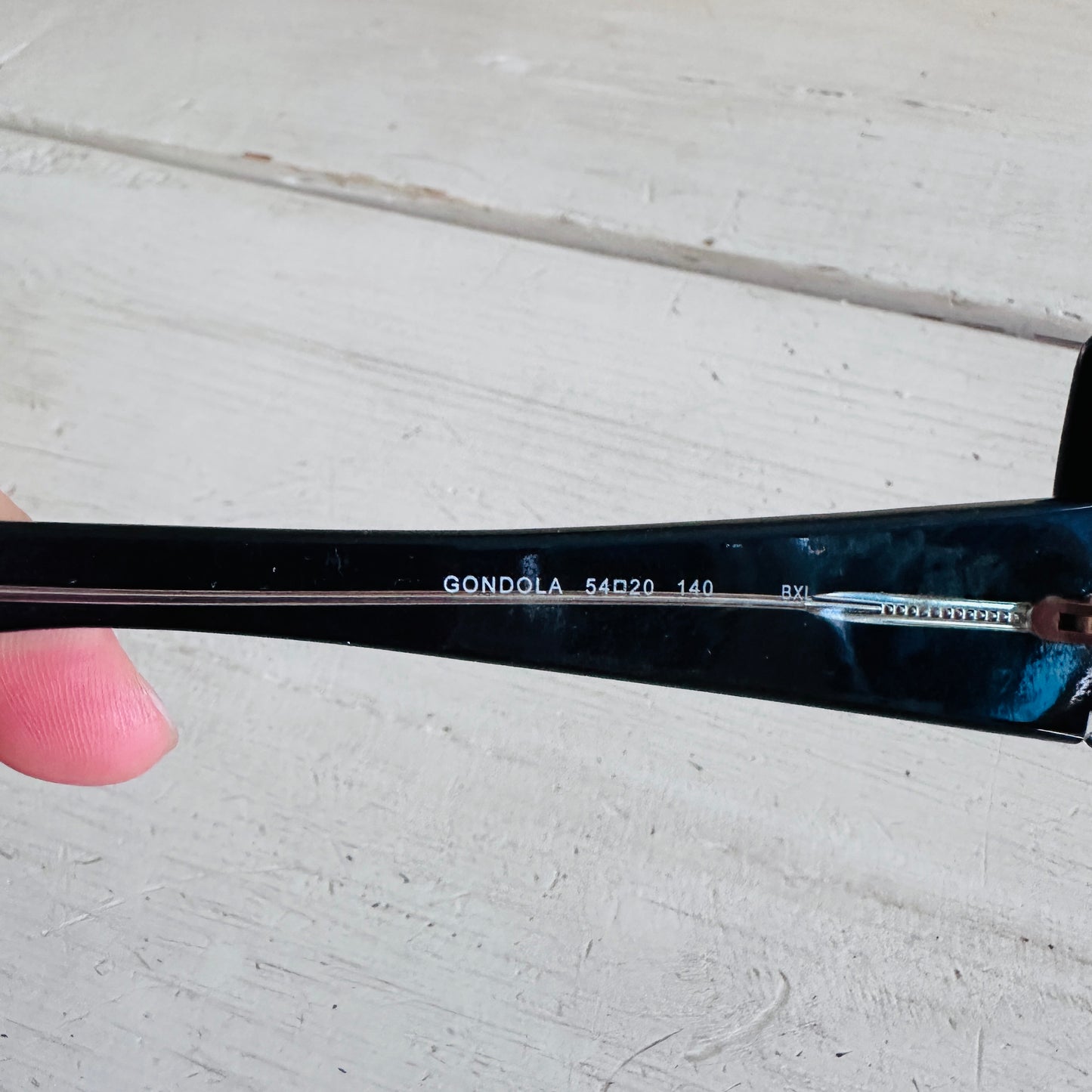 OTTICA URBANI GONDOLA BLACK SUNGLASSES