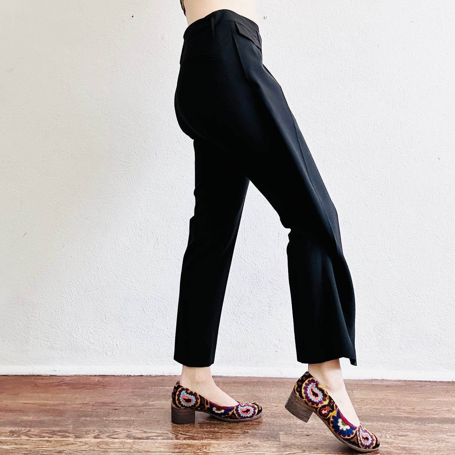 PEACHOO + KREJBERG WOOL PANTS // WAIST SIZE 26