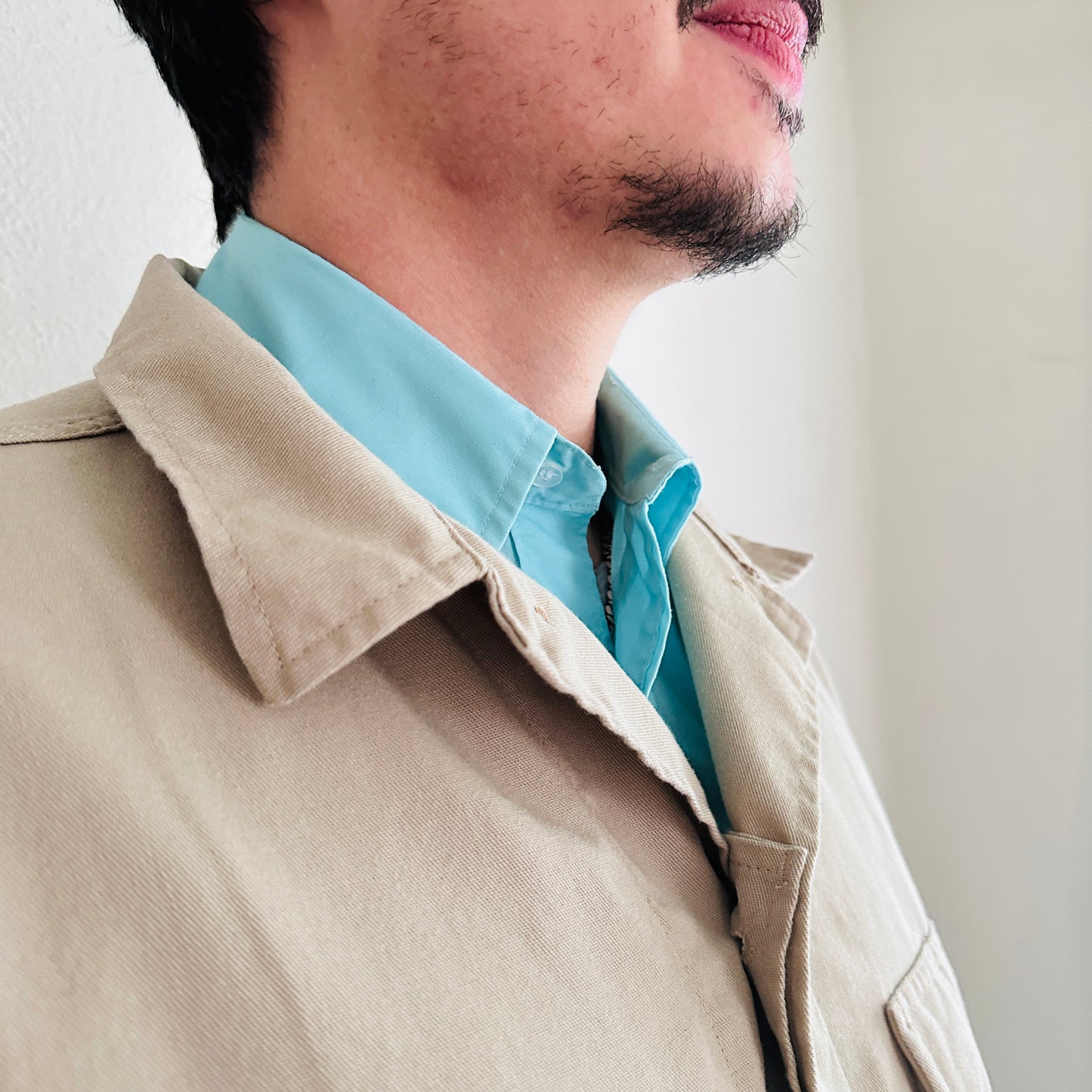 90'S VINTAGE CARGO MILITARY JACKET // SIZE LARGE