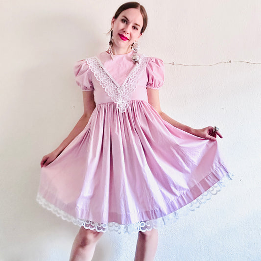 90'S VINTAGE SAILOR DRESS // SIZE XSMALL