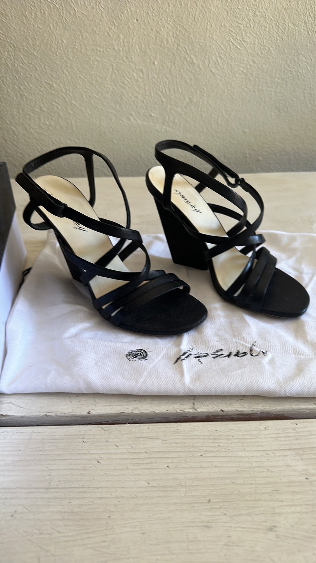 MARSELL LEATHER LEATHER HEELS // SIZE 7.5
