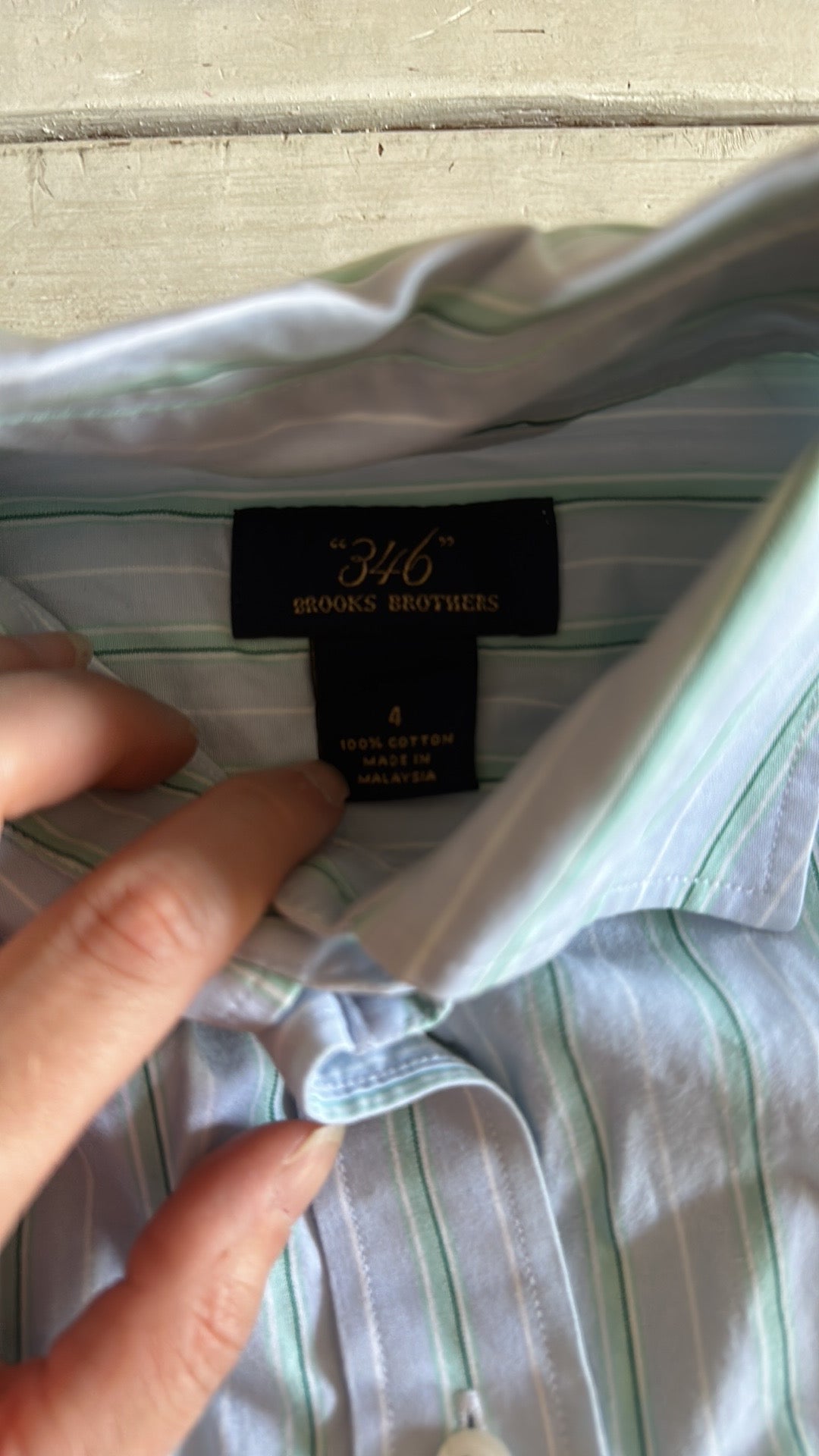BROOKS BROTHERS SHIRT DRESS // SIZE SMALL