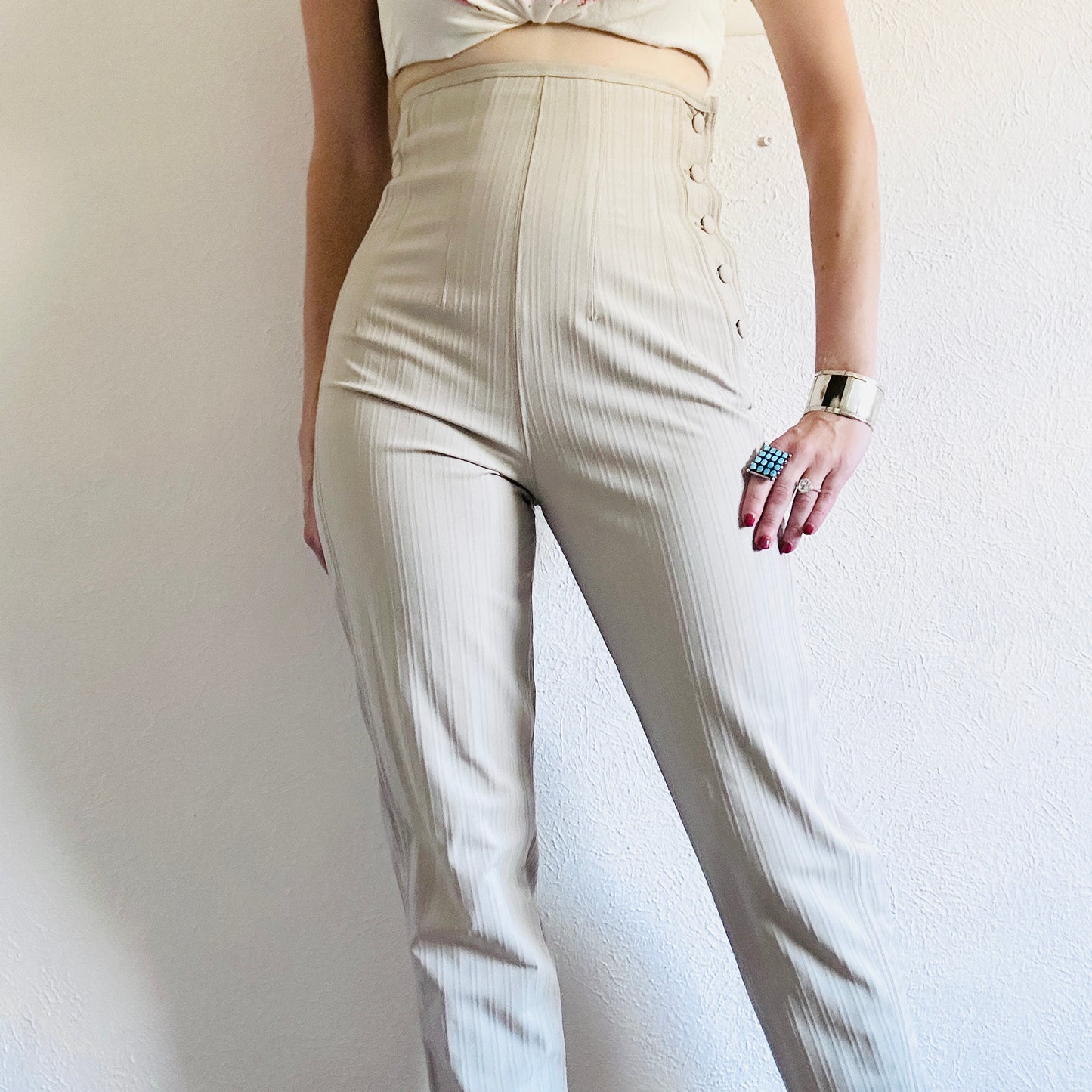 80’S VINTAGE GIRBAUD PANTS // WAIST SIZE 26