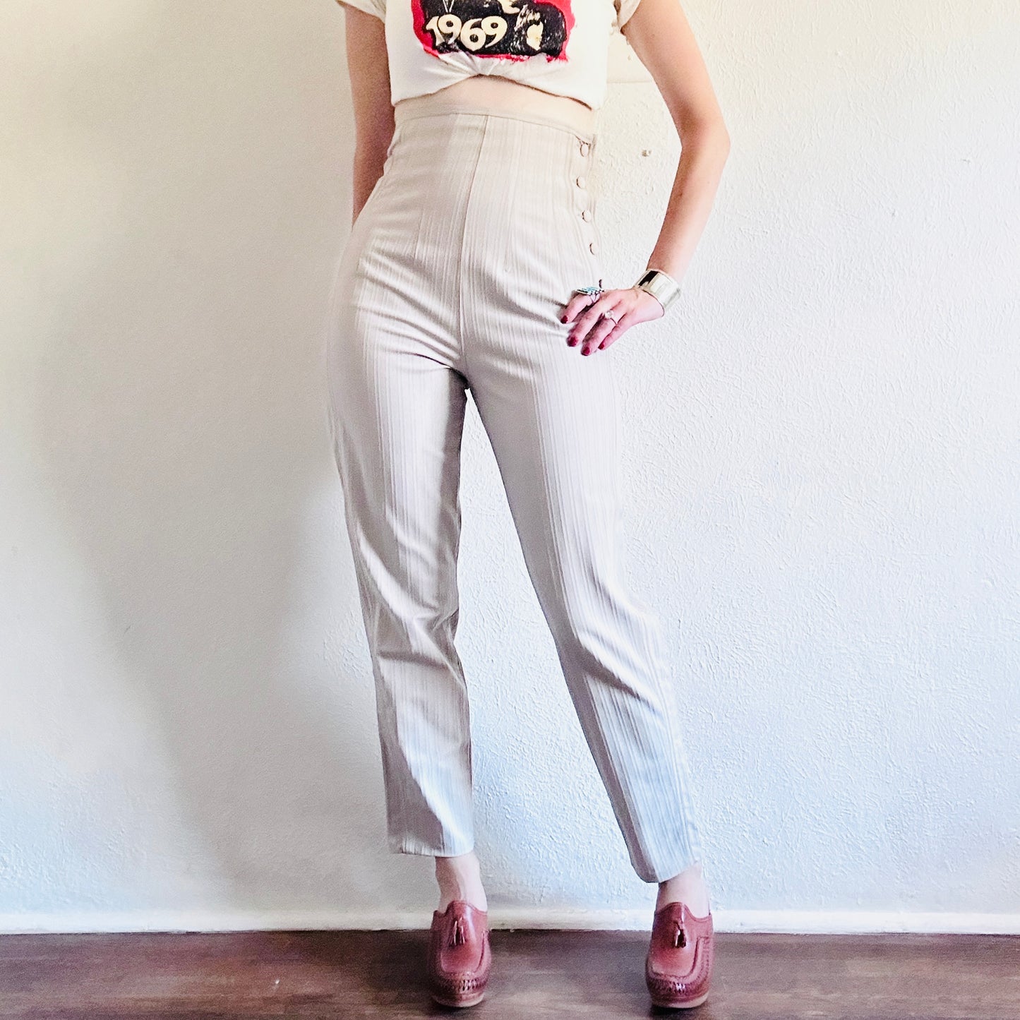 80’S VINTAGE GIRBAUD PANTS // WAIST SIZE 26