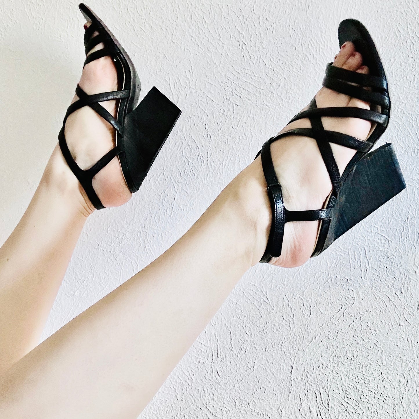 MARSELL LEATHER LEATHER HEELS // SIZE 7.5