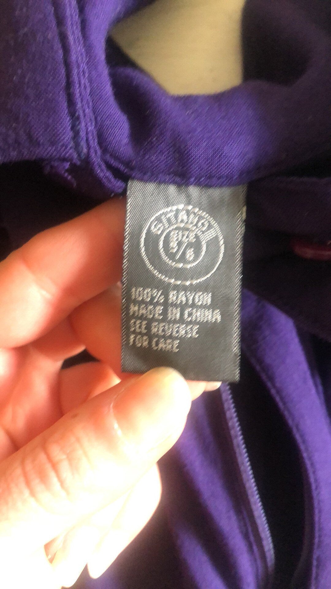 80'S VINTAGE PURPLE HIGH WAISTED CULOTTES SHORTS // SIZE SMALL