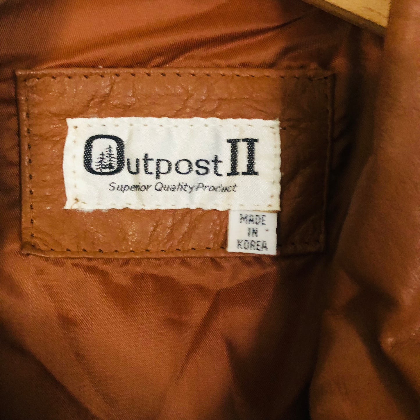 80’S VINTAGE LEATHER WESTERN BOMBER JACKET // SIZE MEDIUM