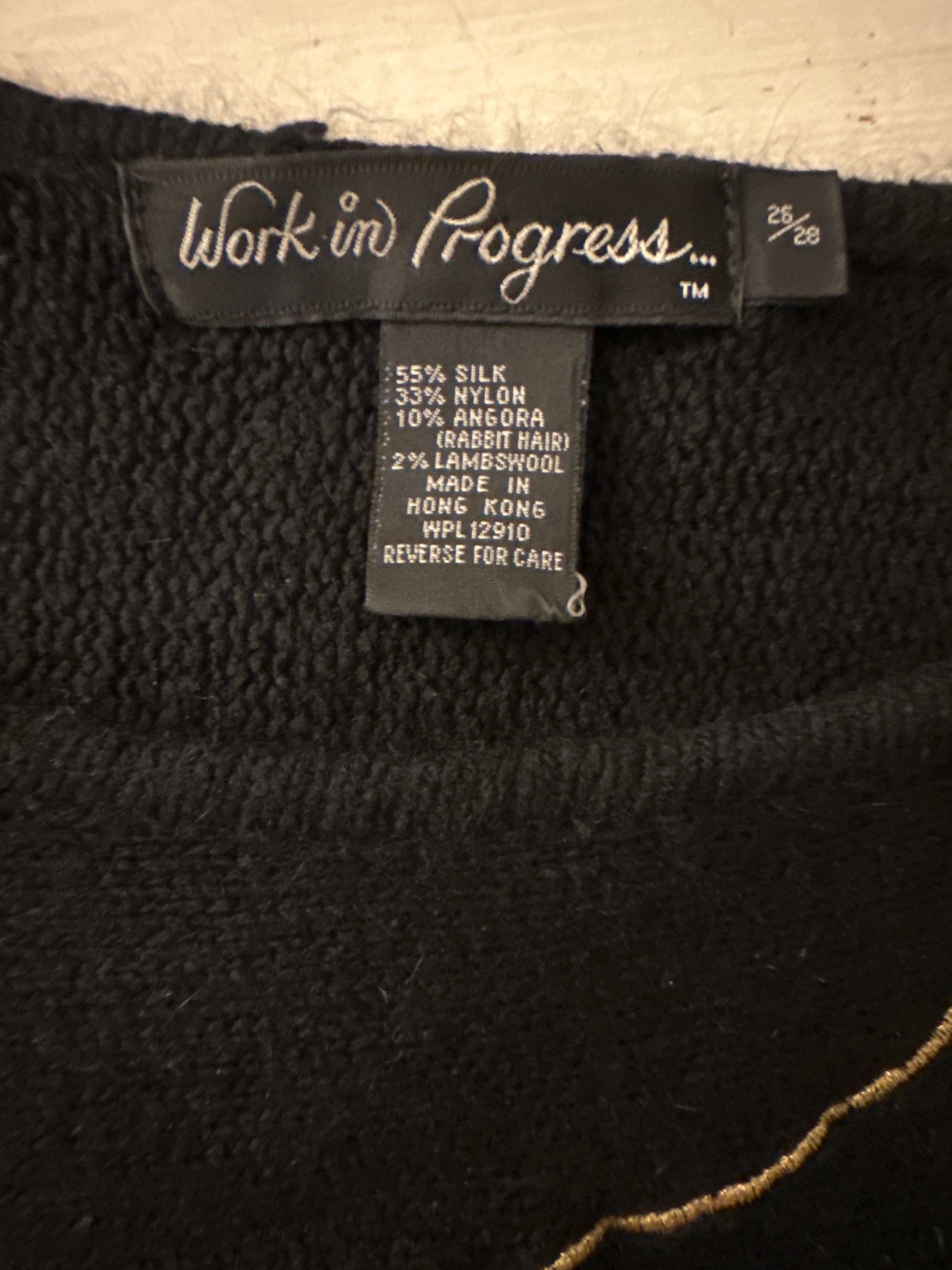 80's VINTAGE SEQUIN MOHAIR SWEATER // SIZE LARGE