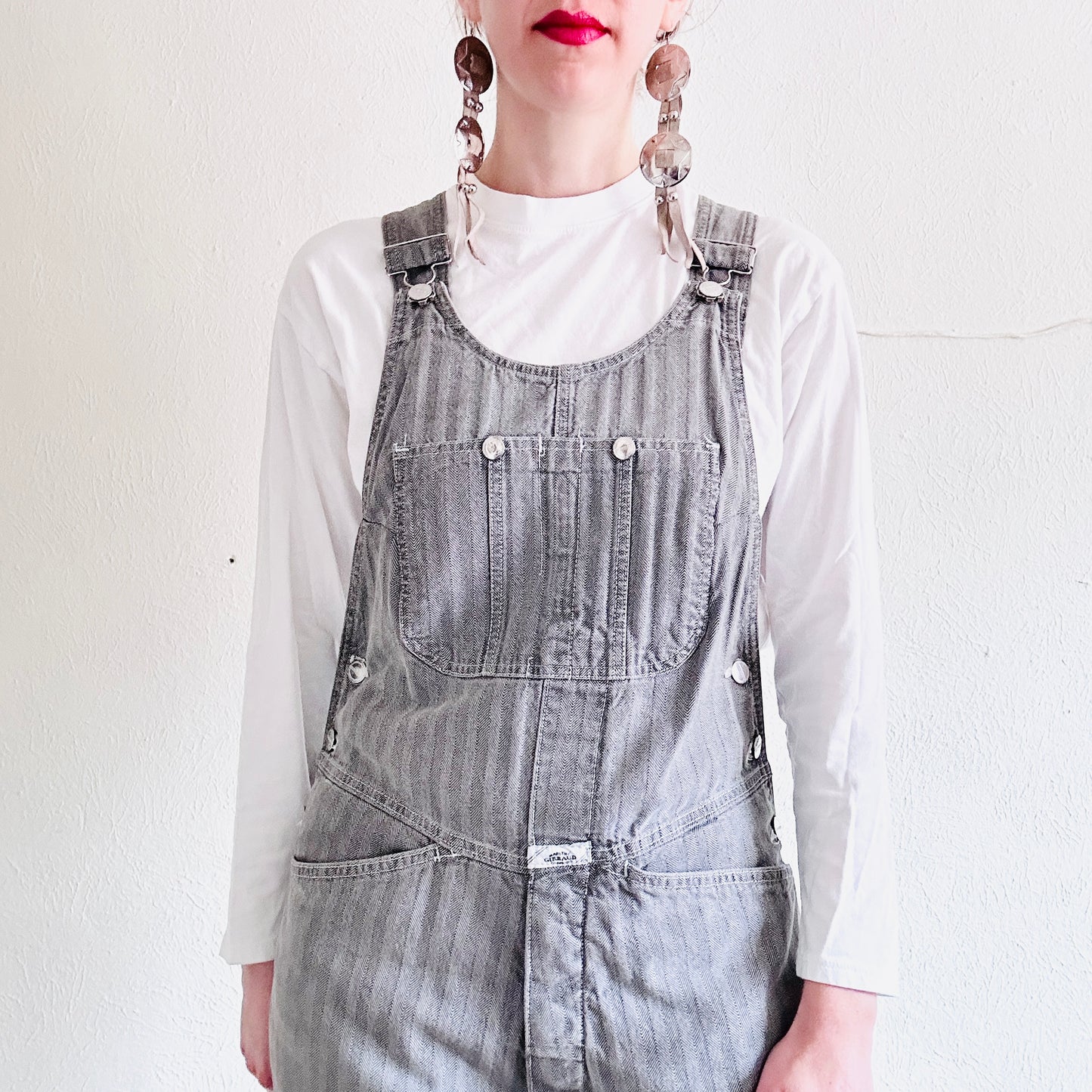 80S VINTAGE GIRBAUD OVERALLS JUMPSUIT // SIZE SMALL