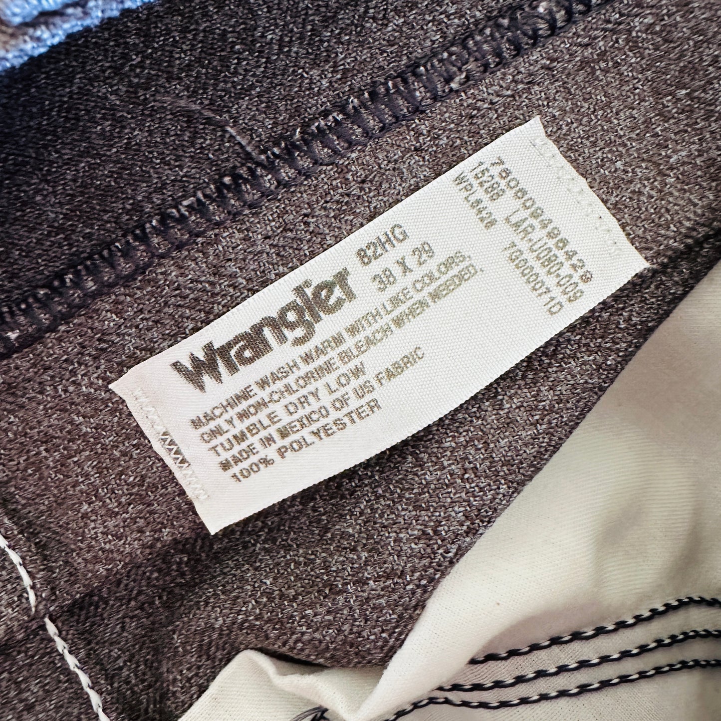 80’S VINTAGE WRANGLER GRAY PANTS // WAIST SIZE 37