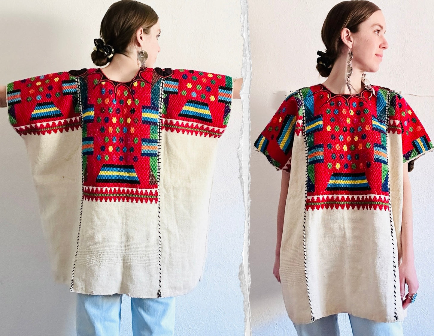 VINTAGE OAXACAN HUIPIL BLOUSE // ONE SIZE