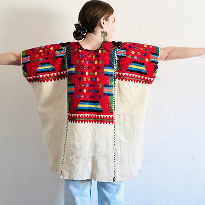 VINTAGE OAXACAN HUIPIL BLOUSE // ONE SIZE