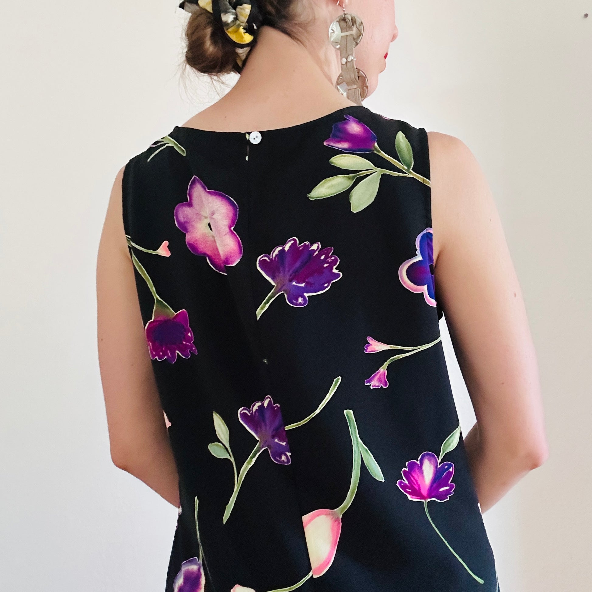 skater dress 90s Small 90s Black Velvet Mini Skater Dress Flying Apple Vintage