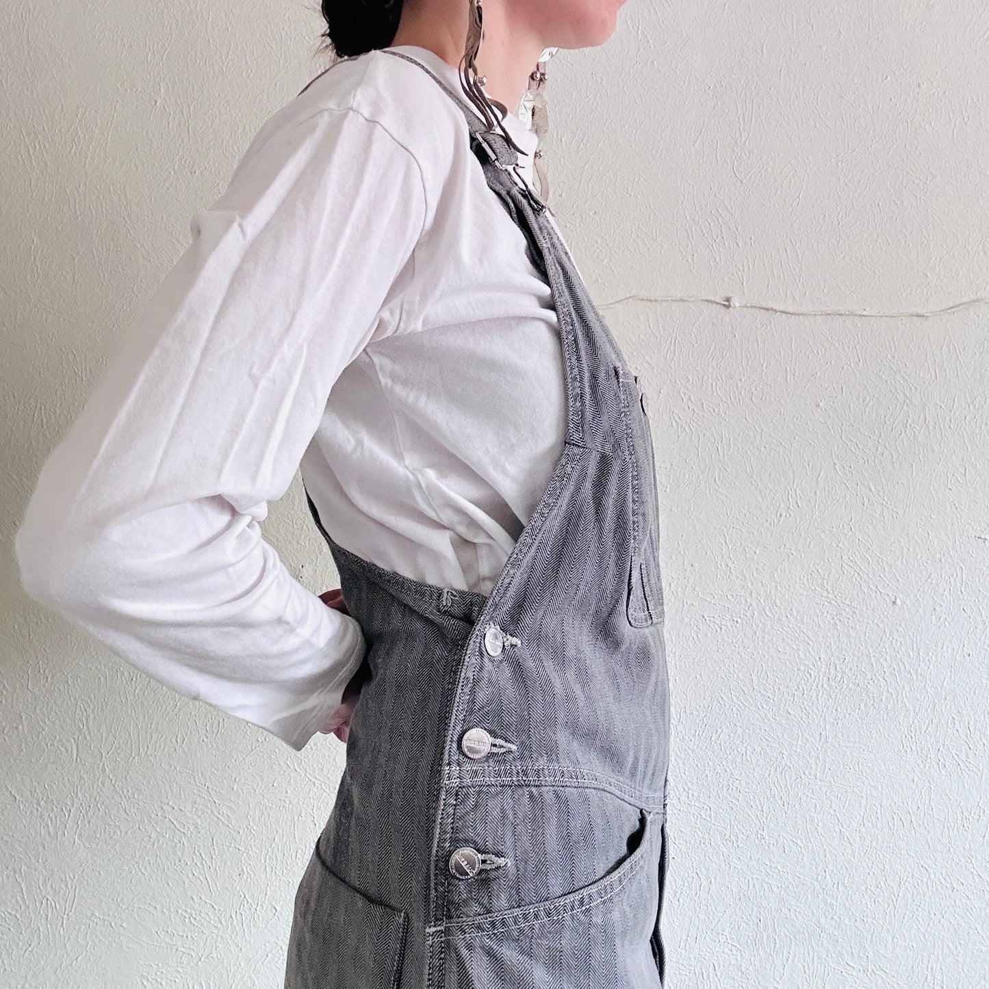 80S VINTAGE GIRBAUD OVERALLS JUMPSUIT // SIZE SMALL