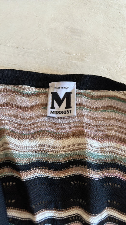 MISSONI CHEVRON BLOUSE // SIZE SMALL