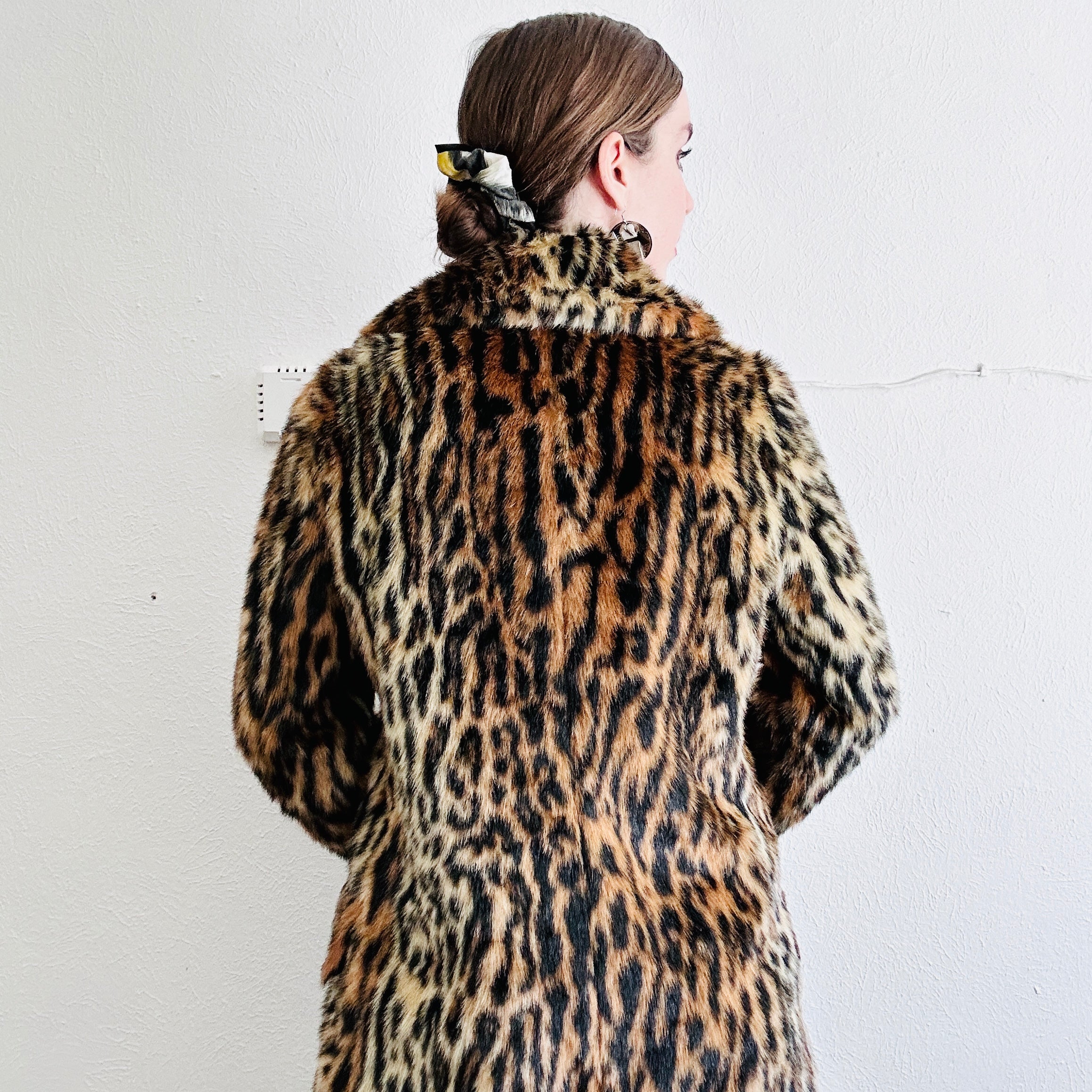 Girls Ralph Lauren Faux Fur Leopard Coat Size 2024 S