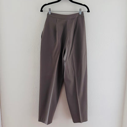 90’S VINTAGE FRENCH WOOL PANTS // WAIST SIZE 24