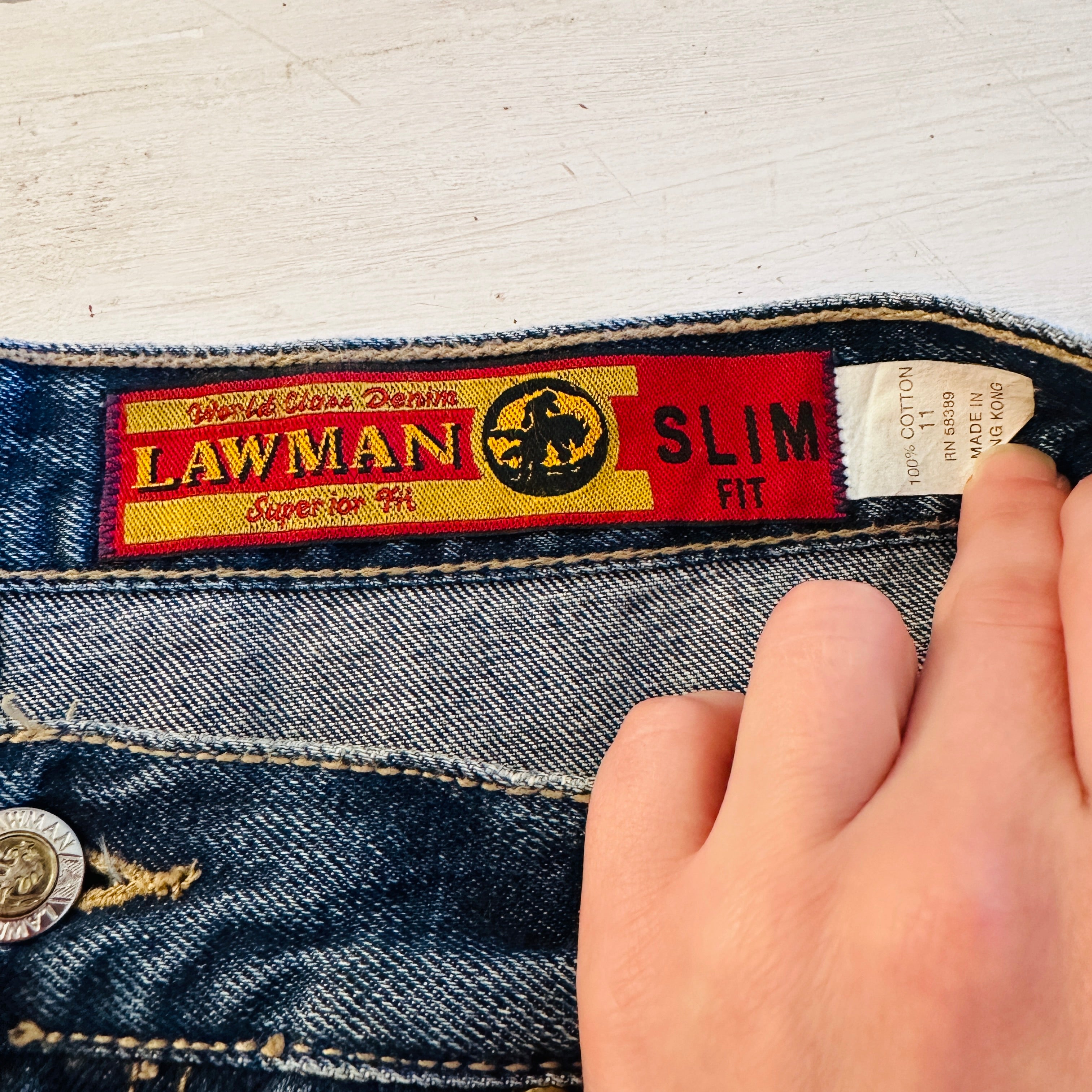 Outlets Vintage 90s Lawman boot cut jeans Stars Americana