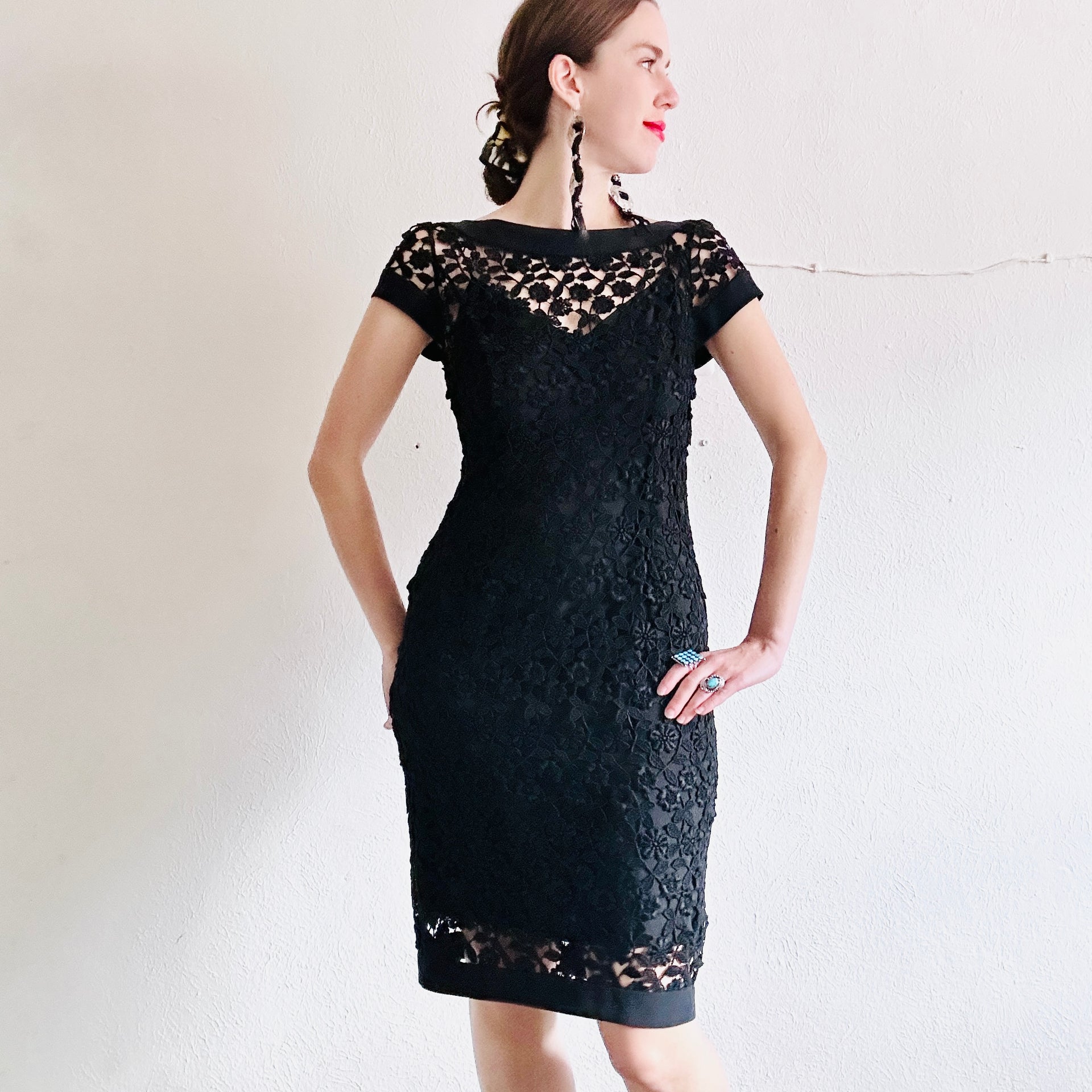 Y2K VINTAGE CHETTA B LACE DRESS // SIZE SMALL SANGRE DE CRISTO VINTAGE Y2K VINTAGE CHETTA B LACE DRESS // SIZE SMALL SANGRE DE CRISTO VINTAGE