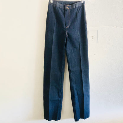 70’s VINTAGE YOUTH GIRLS JEANS // SIZE 24 X 34