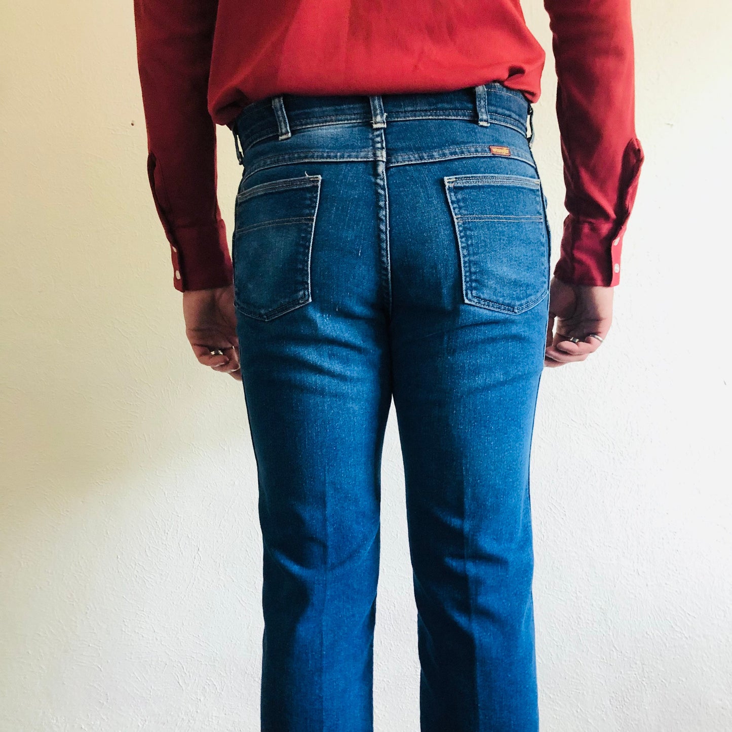 70'S VINTAGE WRANGLER JEANS // SIZE 32x29