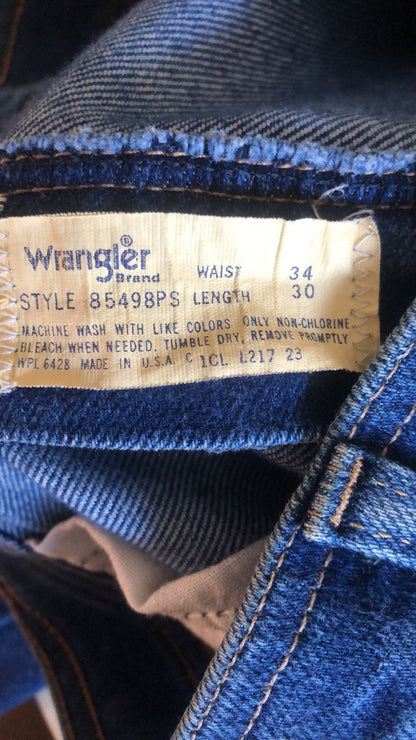 70'S VINTAGE WRANGLER JEANS // SIZE 32x29