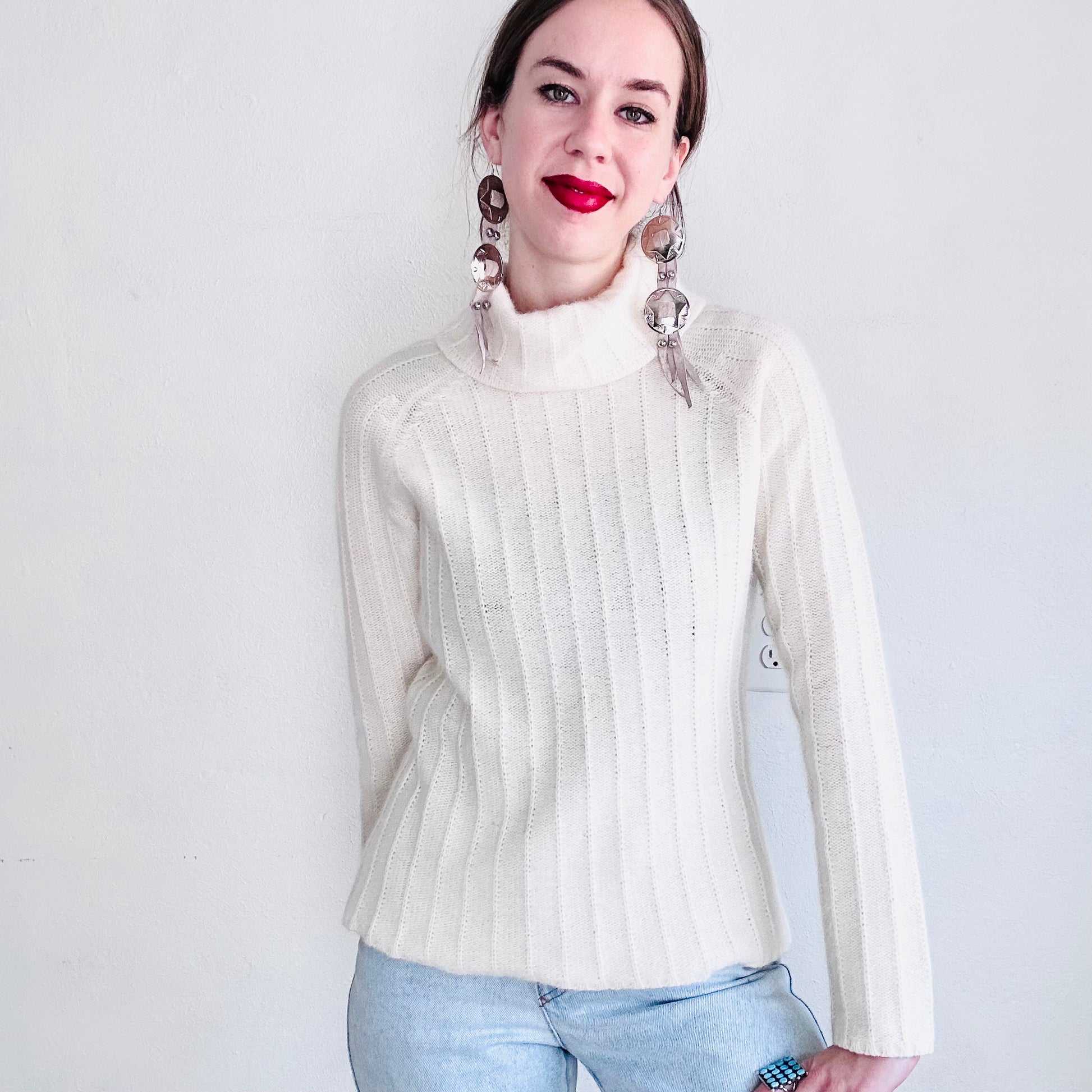 Vintage angora discount sweater