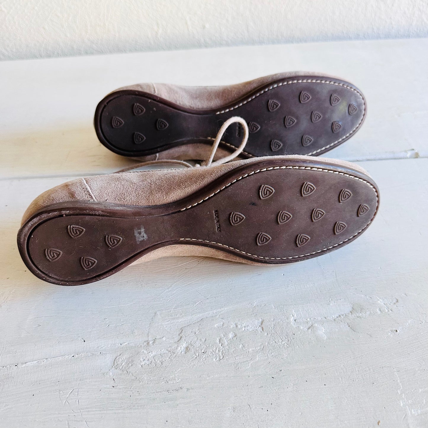 ATTILIO GIUSTI LEOMBRUNI LEATHER SADDLE SHOES  // SIZE 8